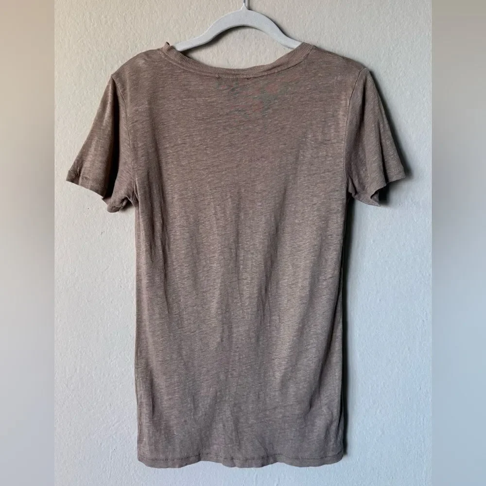 J. Crew Tan T-Shirt Size XXS